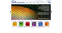 Desktop Screenshot of cwitechsales.com